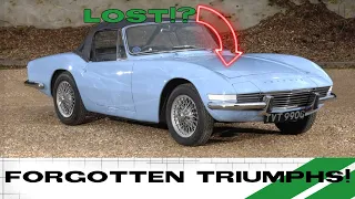 The LOST AND FORGOTTEN TRIUMPHS! Prototypes, TR8s And MORE!