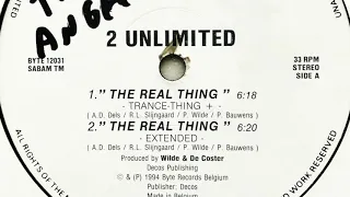 2 Unlimited • The Real Thing (Trance-Thing) (1994)
