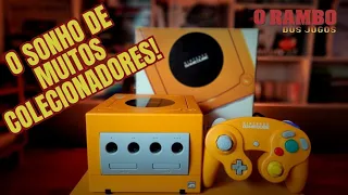 CAÇADA GAMER - GAMECUBE LARANJA