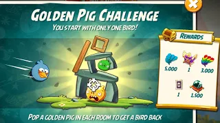 Angry birds 2 the golden pig challenge 29 oct 2023 with blues #ab2 the golden pig challenge today