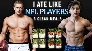 I Ate Like NFL Players For A Day