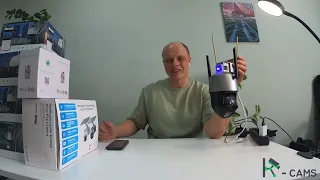 Wifi уличная  поворотная 4 мп камера R-CAMS-ip4ptz-Zoomwifi с зумом 8x