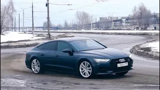 Audi A7. Жесткий тест-драйв. Anton Avtoman.