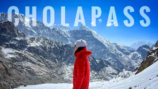 EVEREST BASE CAMP via Gokyo & Cho La Pass | Day 8 | Cholapass My Toughest Day