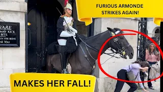 FURIOUS ARMONDE STRIKES AGAIN MAKES HER FALL!!