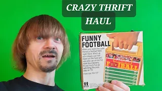 CRAZY THRIFT HAUL!  Spring 2023 Thrift Haul -(Weird Paul) Best Finds Vintage New Video Scores