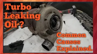 Turbo Leaking Oil ? Common Causes Explained. Watch Before Buying New One. By: Shaners Mechanic Life.