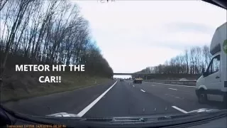 Meteor hits my car!