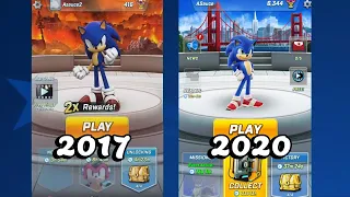 Sonic Forces Mobile | Old vs New Part 1