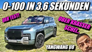 YangWang U8 erste Fahrt im Elektro SUV & großer Check. Oberklasse Luxus aus China