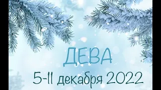 ДЕВА таро прогноз на неделю 5 11 декабря 2022