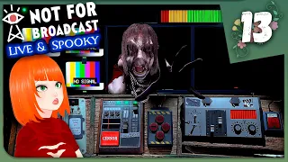 ХОРРОР ШОУ, ГДЕ ВСЕ ПОШЛО НЕ ПО ПЛАНУ ► Not For Broadcast DLC Live & Spooky #13 Прохождение