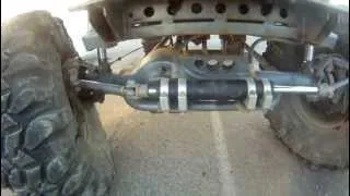 yotamog- mercedes benz unimog full hydraulic steering setup