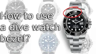 ⌚️How to use a dive watch bezel? How to use diver watches? Dive watches explained!⌚️