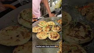 Stuffed Wale Chole Kulche🙄🧐|| Indian street food