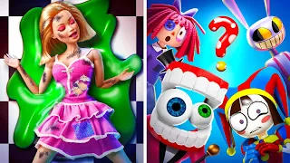 From Ugly Doll to Pomni! 🤡 Extreme Barbie Makeover in The Amazing Digital Circus