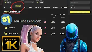 [LIVE] ARIANA GRANDE RIFT TOUR EVENT TODAY! BEST FORTNITE PLAYER MALAYSIA (SQUAD WINS) | Road to 1K