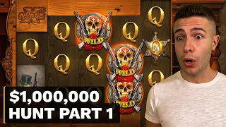 $1000000 BONUS HUNT OPENING - Part 1 🎰 75 Slot Bonuses - Battle Royal & Legacy of Dead