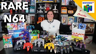 RARE and EXPENSIVE Nintendo 64 Collection (GAMES, CONSOLES, CONTROLLERS, DISPLAYS, PROMO ITEMS)