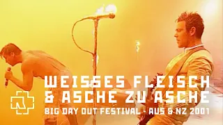 Rammstein - Weisses Fleisch & Asche Zu Asche (Big Day Out Festival 2001)