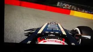 huge crash at spa on f1 2013