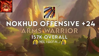 Nokhud Offensive +24 Pug | Arms Warrior | Season 1 Dragonflight (Fortified/Sanguine/Volcanic)