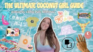 the ULTIMATE guide to the coconut girl aesthetic! aesthetic pinterest lookbook, outfit inspo!