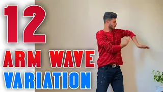 12 ARM WAVE VARIATION - Popping tutorial - Alireza sonic