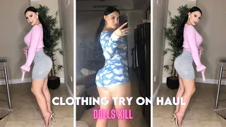 DOLLS KILL HAUL | DRESSES CLOTHING TRY ON HAUL