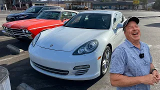I Bought a $35K Porsche Panamera at Copart for $13K!! Will it Drive 1500 Miles?
