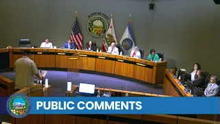 Anaheim City Council 7/18/23 - Public comment regarding corruption investigation