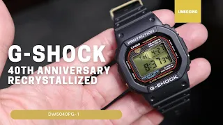 G-Shock 40th Anniversary Recrystallized DW5040PG-1