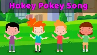 Hokey Pokey Song | Nursery Rhymes | Kids Songs | Baby Songs | Hokey Pokey Dance | Learning Rhymes