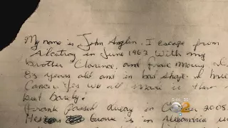 Letter Surfaces Suggesting Three Men Successfully Escaped From Alcatraz