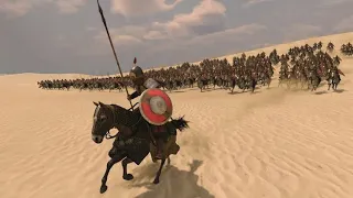 MOUNT AND BLADE BANNER LORD: 1000 VS 1000 MÜSLİM VS EMPİRE