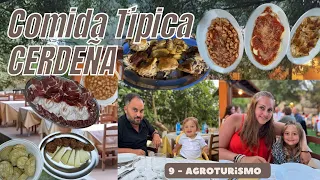 Comida típica en CERDEÑA. Así es un Agroturismo Sardo,