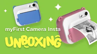 myFirst Camera Insta Unboxing Video - Instant Print Out From the Eyes of Your Child