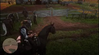 Red Dead Redemption: John Marston dancing