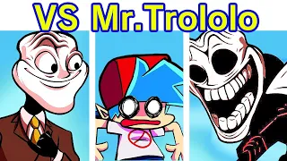 Friday Night Funkin' VS Mr.Trololo FULL WEEK + Cutscenes (FNF Mod/Trollge/Friday Night Incident)