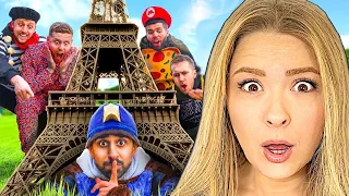 Americans React To SIDEMEN HIDE & SEEK ACROSS EUROPE