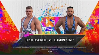 WWE NXT 27/09/22: Brutus Creed vs Damon Kemp