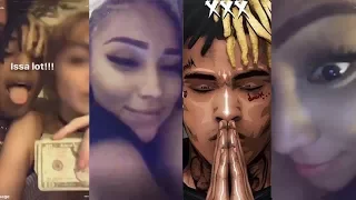 XXXTentacion Pipping Out THOTS on TOUR with Ski Mask The Slump God