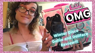 Lol surprise omg Winter Disco Dollie and Dollface review!| Gorgeous disgrace