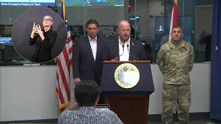 LIVE: Gov. DeSantis gives Tropical Storm Idalia update