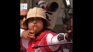 😲One arrow for a ticket to the Olympics. #archery 🏹 #sports#youtubeshorts#viral#trending#video#likel