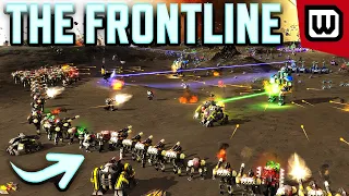 8vs8 Holding the Frontline! Beyond All Reason (EPIC Scale RTS)