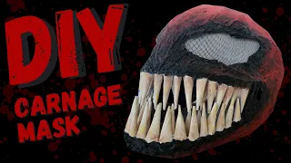 Carnage Mask | Cardboard DIY