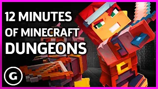 12 Minutes Of Minecraft Dungeons Gameplay