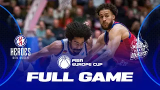 Heroes Den Bosch v HAKRO Merlins Crailsheim | Full Basketball Game | FIBA Europe Cup 2022-23