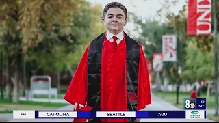 At 15, he's about to become UNLV's youngest graduate ever